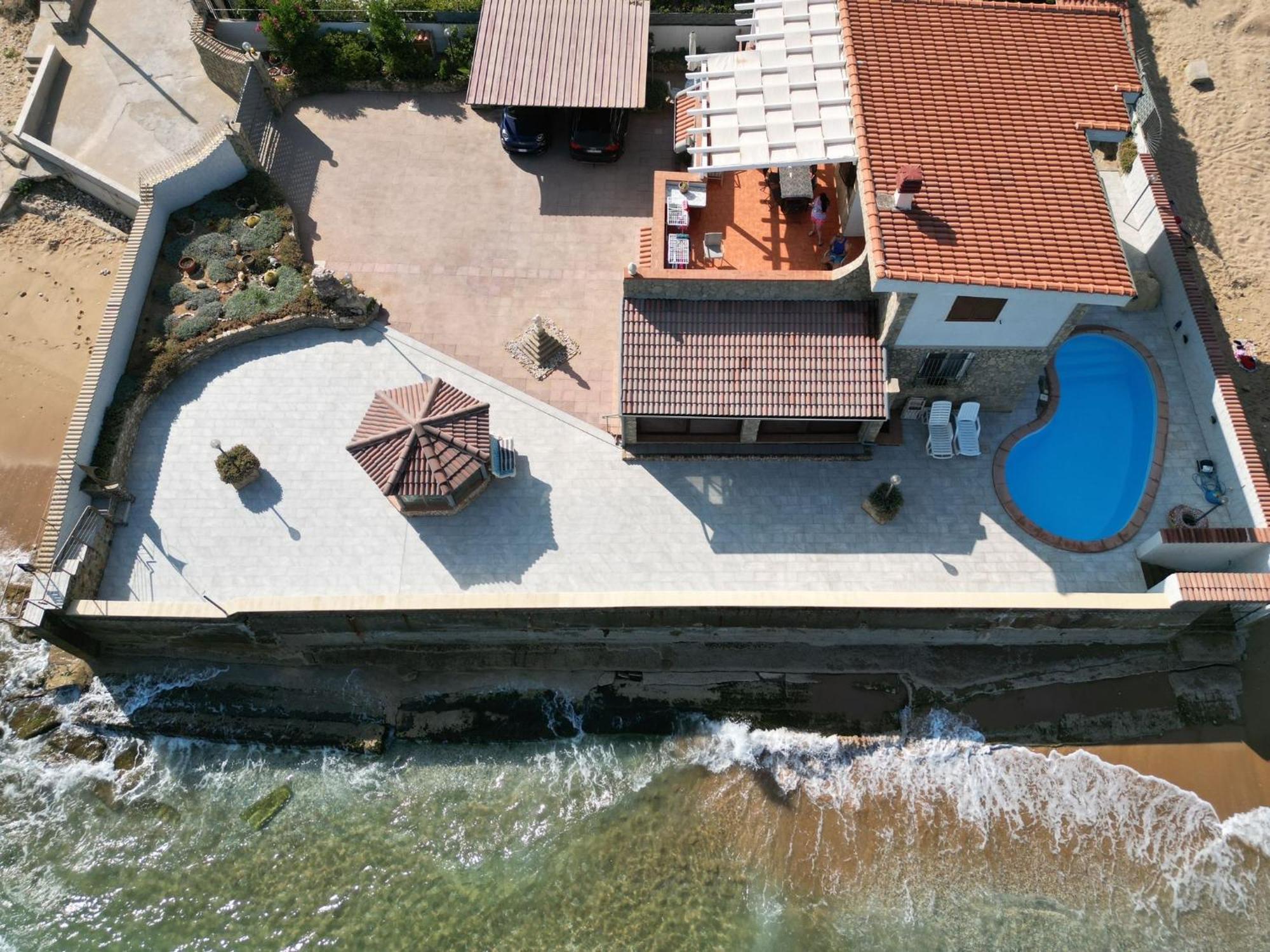 Casa Vacanza Barbera - In Riva Al Mare Vila Trappeto  Exterior foto